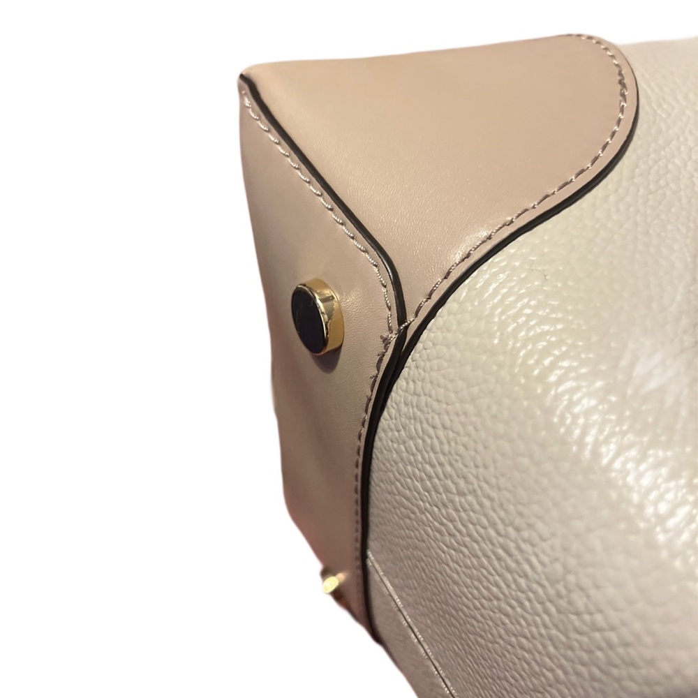 Michael Kors Mercer Gallery medium two-tone pebbled leather bucket bag - Picture 3 of 14